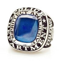 To Protect and Serve Police Department Custom ring